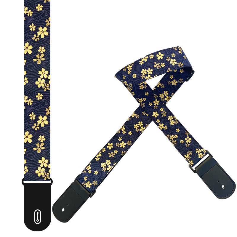 Guitar Strap Folk Wooden Guitar Electric Guitar Bass Classical Universal Personalized Cartoon Guitar Strap Guitar Strap