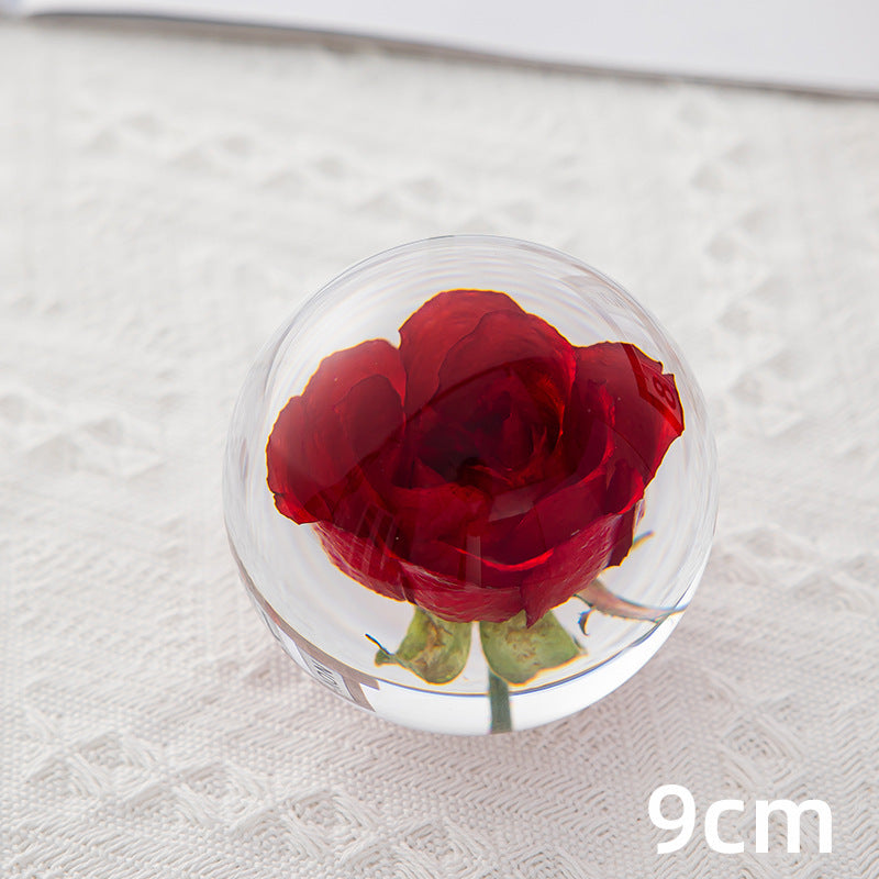 Crystal Ball Ornament – Gift for Christmas, Valentine’s Day & Birthdays