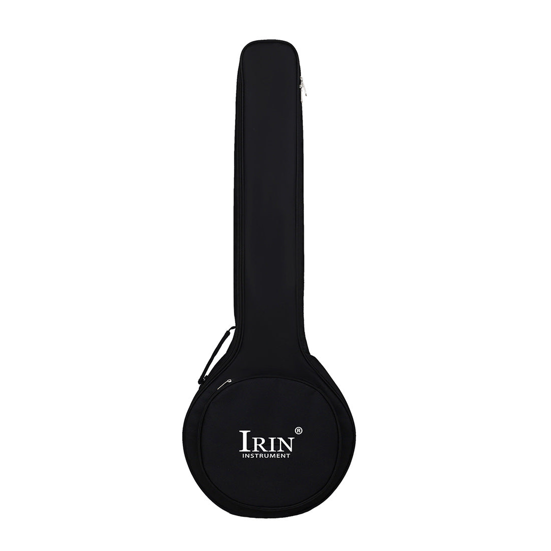 5-String Banjo Case – Waterproof Oxford Fabric, Dual Metal Zippers & Reinforced Padding (Black)