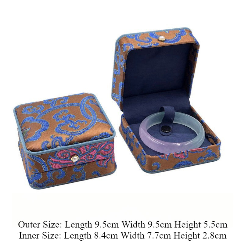 Elegant Chinese Jewelry Box – Ideal for Storing Pendants, Bracelets, and Jade Jewelry