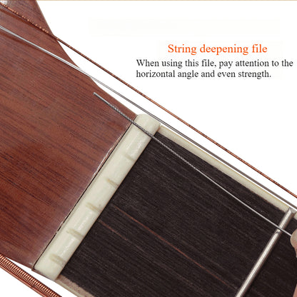 Guitar Sharpening File - The Essential Tool Kit for Guitar Repair and Maintenance