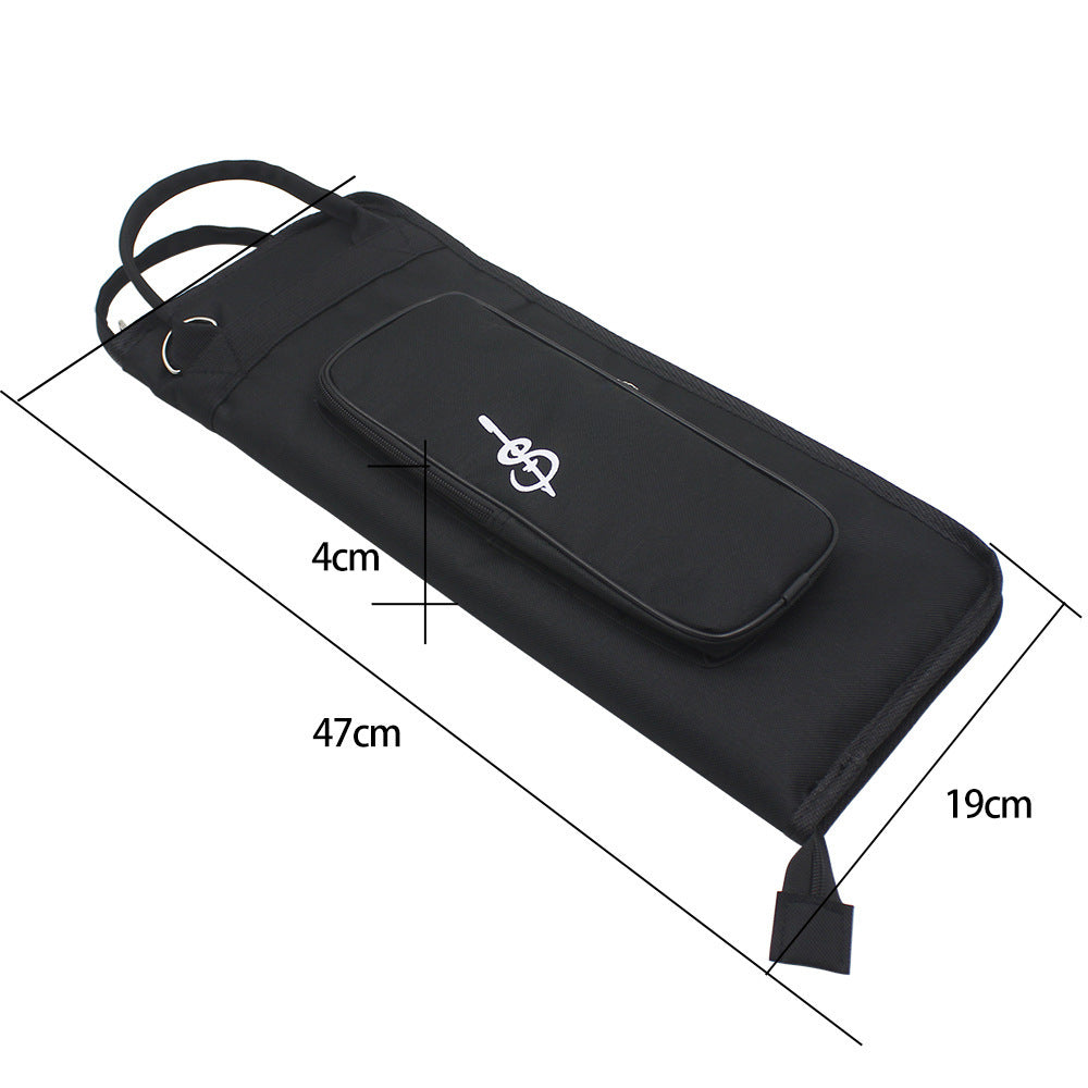 Drumstick Bag - Padded Drumstick Holder for Drummers - Durable and Protective