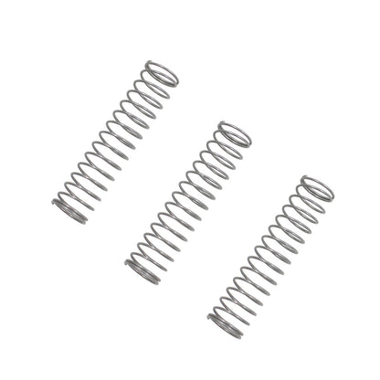 ND29 Trumpet Valve Springs - 3-Pack Silver Steel Springs for Trumpet Maintenance