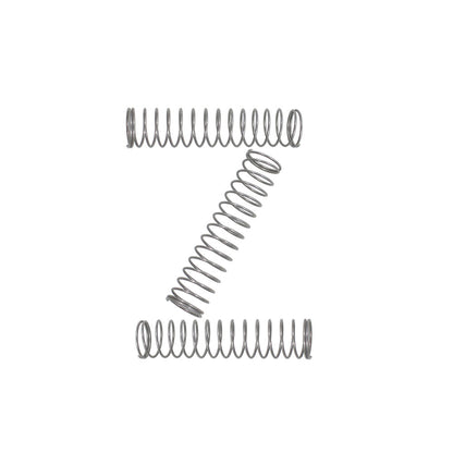 ND29 Trumpet Valve Springs - 3-Pack Silver Steel Springs for Trumpet Maintenance