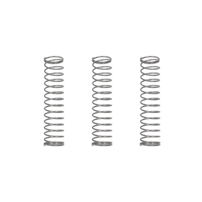 ND29 Trumpet Valve Springs - 3-Pack Silver Steel Springs for Trumpet Maintenance