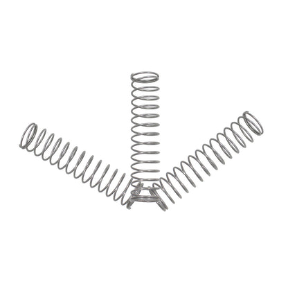 ND29 Trumpet Valve Springs - 3-Pack Silver Steel Springs for Trumpet Maintenance