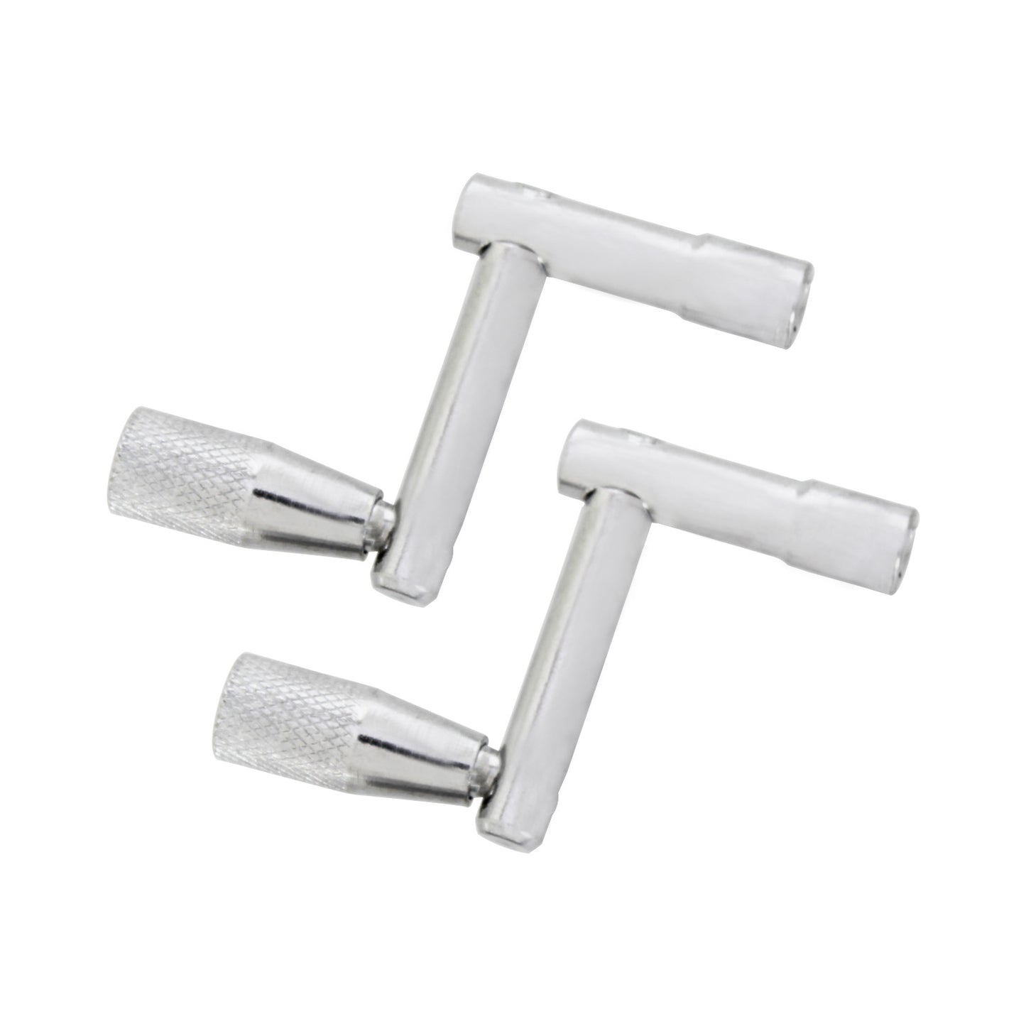 Z-Shaped Portable Drum Key - Silver Drum Tuning Wrench for Drum Kits and Snares