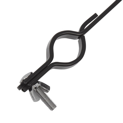 Oxford Fabric Drum Stick Holder – Metal Clamp & Rust-Proof Design, Portable Water-Resistant Stick Tube (Black)