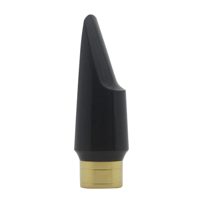 Professional Alto Saxophone Mouthpiece ABS+Metal Hybrid - Black & Gold Air-Tight Design for Precision Sound Control