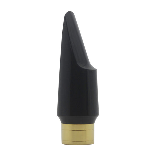 Professional Alto Saxophone Mouthpiece ABS+Metal Hybrid - Black & Gold Air-Tight Design for Precision Sound Control
