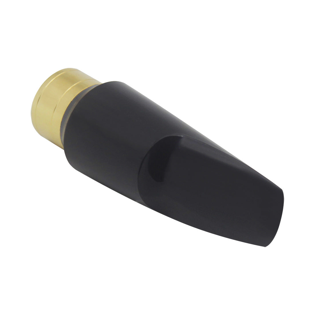 Professional Alto Saxophone Mouthpiece ABS+Metal Hybrid - Black & Gold Air-Tight Design for Precision Sound Control