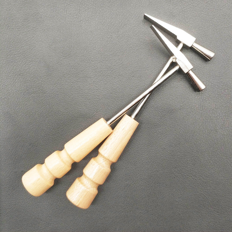 Kalimba Tuning Hammer - Solid Wood & Stainless Steel Mini Repair Tool for Thumb Piano