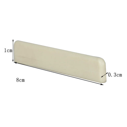 Premium Bone Guitar Nut for Electric Guitars - Extended Sustain, Enhanced Tone (White/Black) - Professional Upgrade Accessory