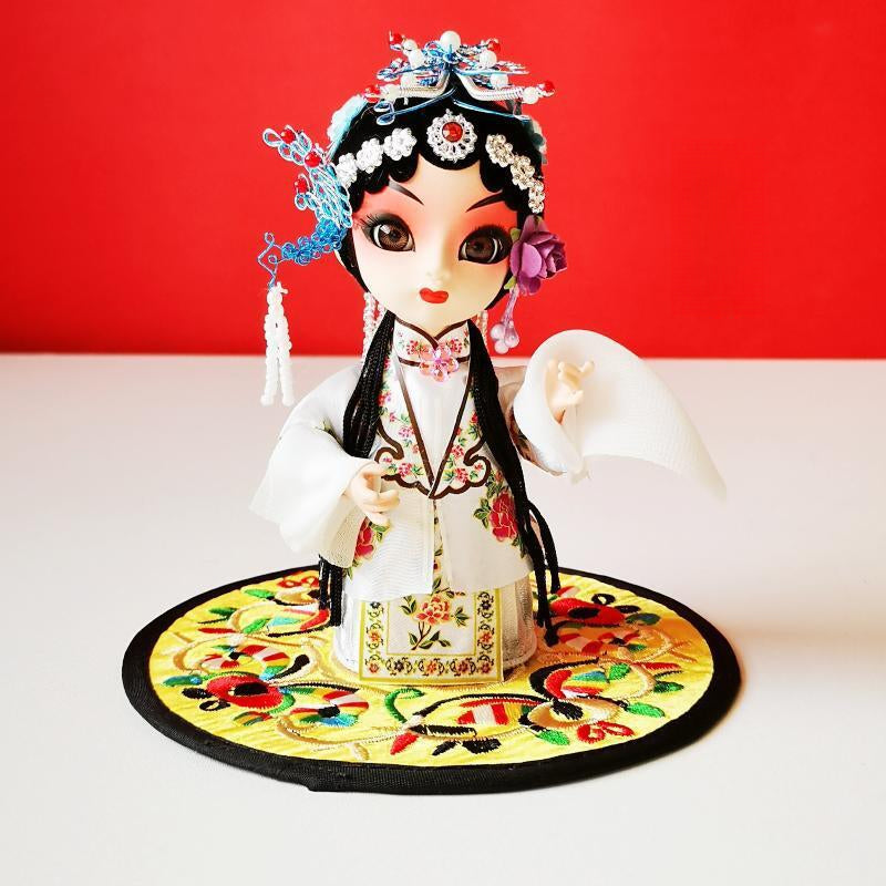 Creative Kunqu Opera Doll - Chinese Opera Face Mask Collectible, Perfect for Home Décor and Gifts