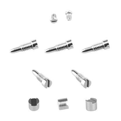 Professional Bassoon Repair Kit – 30 Rods, 35 Screws & 5 Bushings (Tool Steel, Silver)