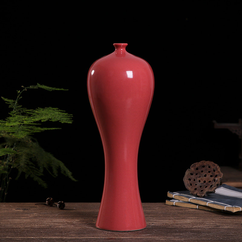 Jingdezhen Ceramic Vase - Hand-Painted Blue & White Porcelain Decor (31cm Height, Underglaze Design)