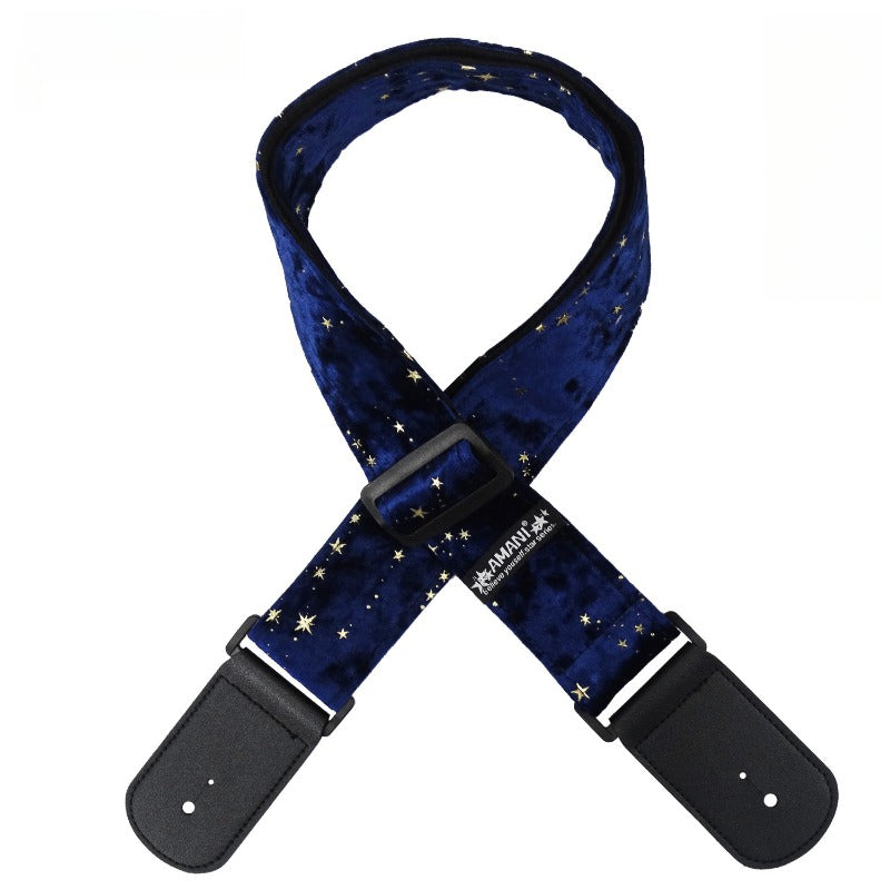 Unique Cartoon Guitar Strap for Classical, Folk, Acoustic, Electric Guitars and Basses