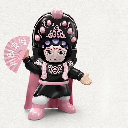 Sichuan Opera Face-Changing Doll – Creative Beijing Opera Mask Figurine, Unique Gift