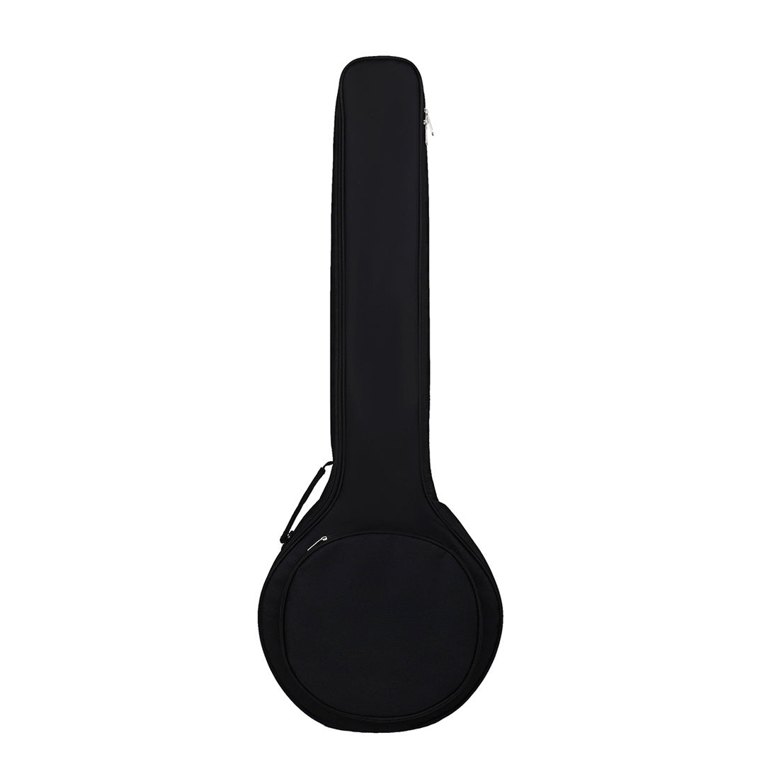 5-String Banjo Case – Waterproof Oxford Fabric, Dual Metal Zippers & Reinforced Padding (Black)