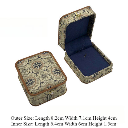 Elegant Chinese Jewelry Box – Ideal for Storing Pendants, Bracelets, and Jade Jewelry