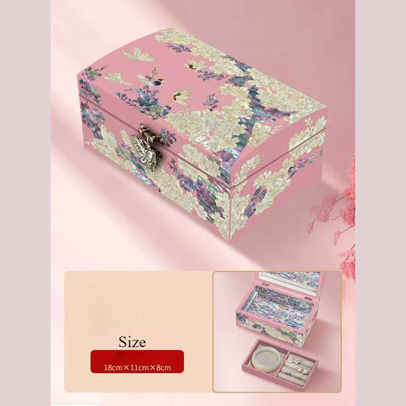 Mother of Pearl Jewelry Box Storage Box, Ring Bracelet Jewelry Storage Box