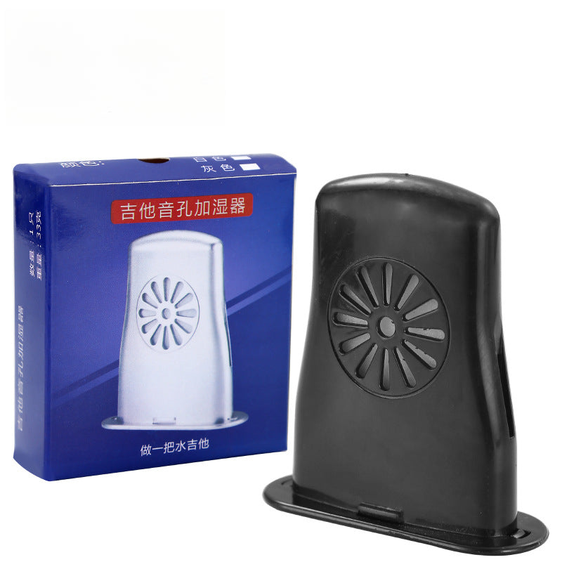 Guitar Humidifier for Acoustic/Classical Guitars & Ukuleles - ABS Plastic (40g, White/Black/Sky Blue/Purple)
