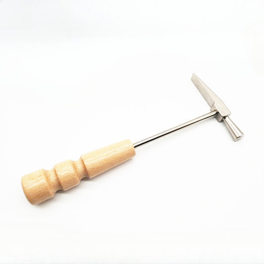 Kalimba Tuning Hammer - Solid Wood & Stainless Steel Mini Repair Tool for Thumb Piano