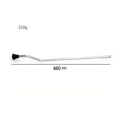 Drum Tom Legs - 3-Pack Chrome Plated Metal Stands for Tom Drums (480mm Length, 310g Each)