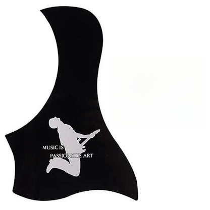 38" & 41" Colorful Scratch-Resistant Guitar Pickguard - Removable Celluloid Film (Non-Damaging Adhesive)