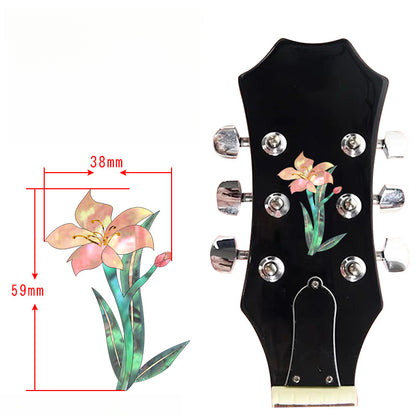 Acoustic & Electric Guitar Headstick Stickers – Stylish PVC Decals for Personalization