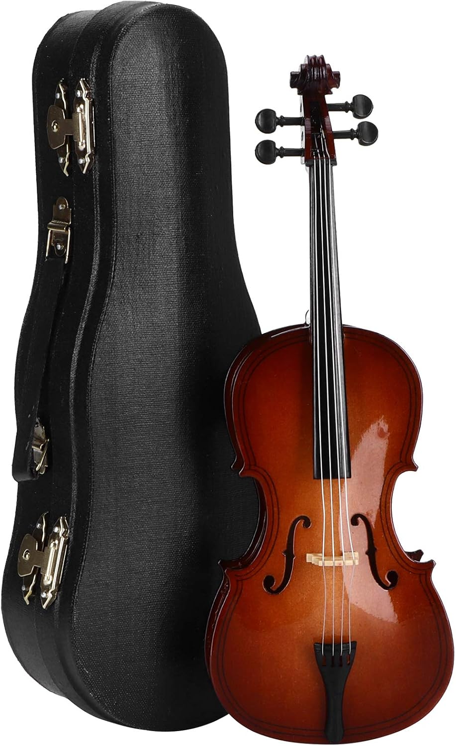 Cello Model, Miniature Music Instrument Ornament Cello, Wooden Handicrafts Musical Instrument Model Musical Gifts