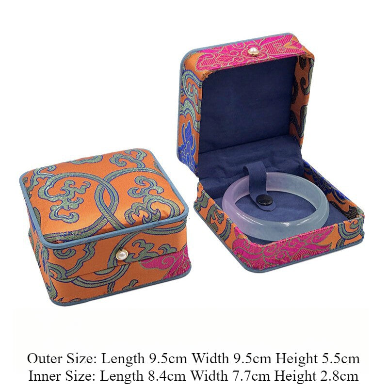 Elegant Chinese Jewelry Box – Ideal for Storing Pendants, Bracelets, and Jade Jewelry