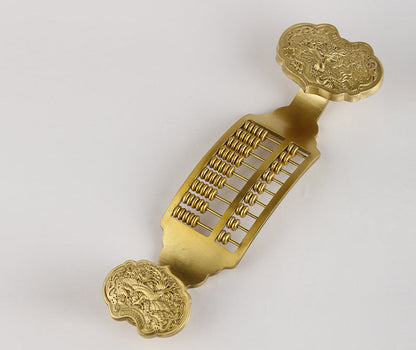A Traditional and Unique Abacus Home Decor Piece - Symbolic Dragon and Phoenix Design