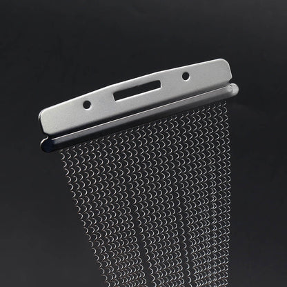 Silver Cajon Snare Sand Belt (20/24/30/32/40 Gauge) - Half-Length Rustproof Snare Wire for Drum Repair & Percussion Maintenance