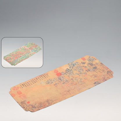 Chinese Tea Table Mat - Waterproof Ink Painting Tea Tray Cloth (44x19.5cm, 5 Designs)