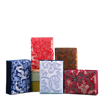 Elegant Brocade Bead Box and Bracelet Organizer