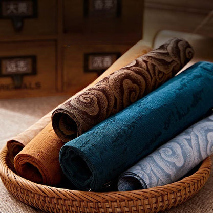 Chinese Style Incense Mat - Cotton Linen Tea Table Mat with Anti-Slip Backing