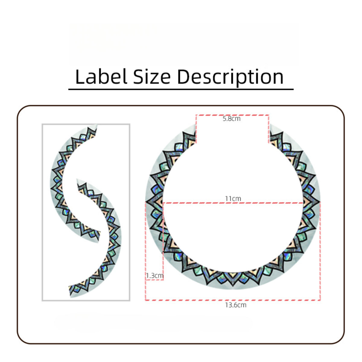 Decorate Your Acoustic Guitar with Trendy Soundhole Stickers and Floral Hole Ring Decals