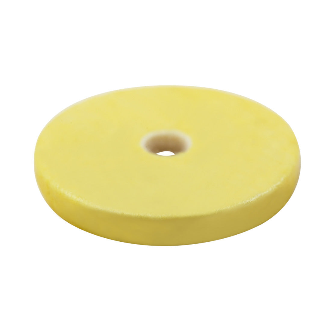 Yellow Flute Pads - 16-Pack Sheep Gut Material - Essential Flute Accessories