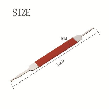 Professional Reed Repair Tool for Clarinet, Oboe & Saxophone - Two-in-One Metal Design