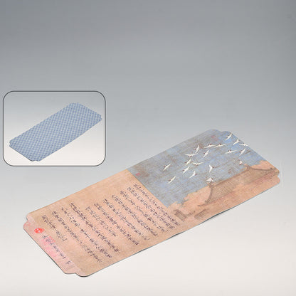 Chinese Tea Table Mat - Waterproof Ink Painting Tea Tray Cloth (44x19.5cm, 5 Designs)