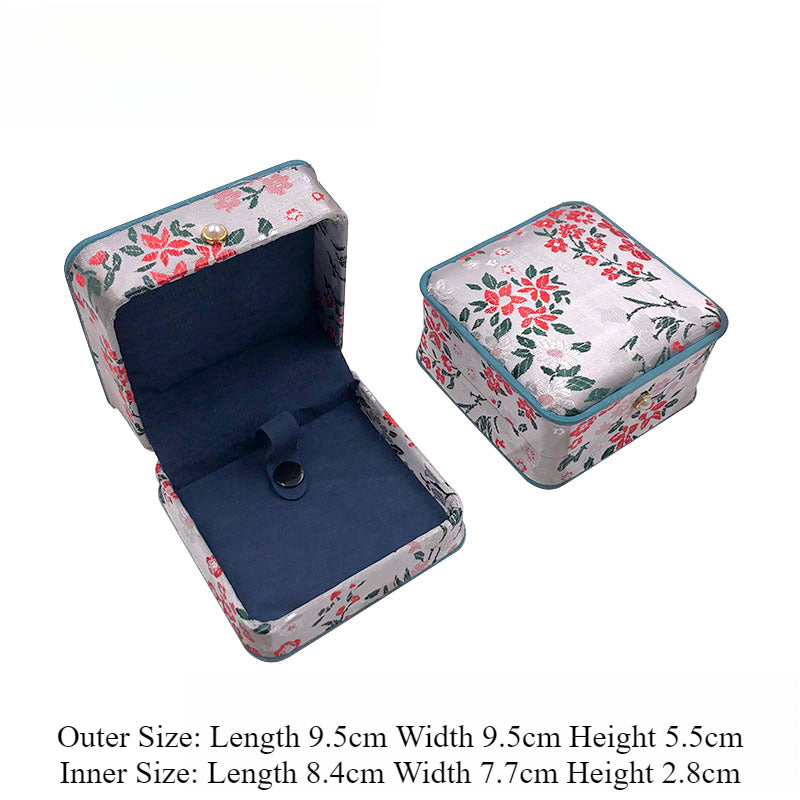 Elegant Chinese Jewelry Box – Ideal for Storing Pendants, Bracelets, and Jade Jewelry