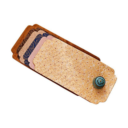 Chinese Style Incense Mat - Cotton Linen Tea Table Mat with Anti-Slip Backing