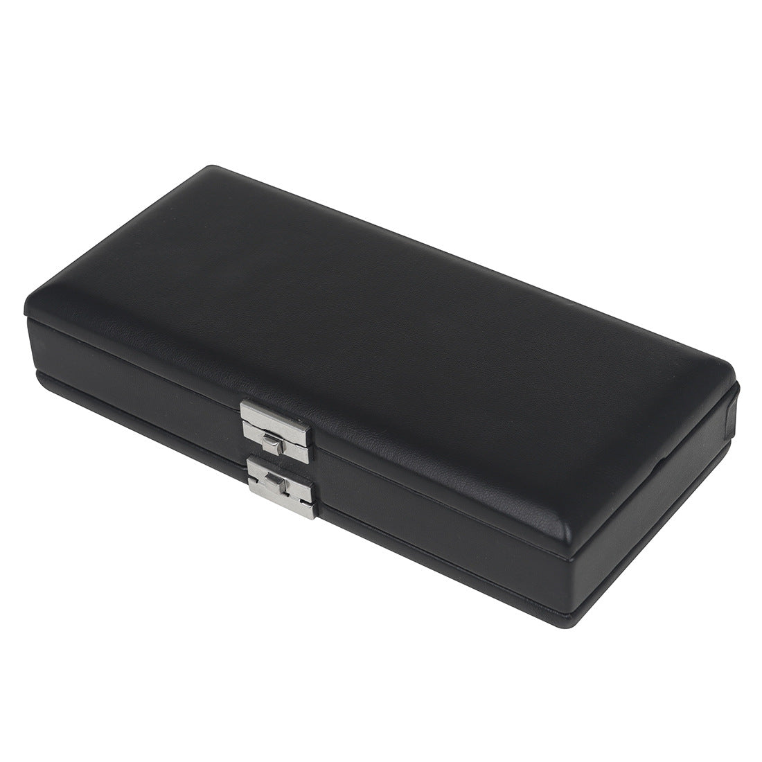 Professional Double Oboe Reed Case – 20-Reed PU Leather Storage with Shockproof Design & Metal Lock (Black)