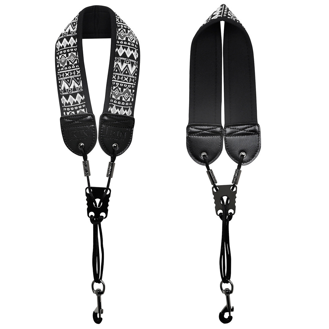 Adjustable Cotton Saxophone Neck Strap – Padded Lining, Double-Stitched with Metal Swivel Hook (Alto/Tenor)