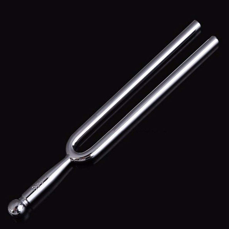 A440 Tuning Fork - Chromium-Plated Steel for Piano/Violin/Guitar (12cm, 30g)