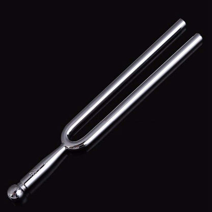 A440 Tuning Fork - Chromium-Plated Steel for Piano/Violin/Guitar (12cm, 30g)