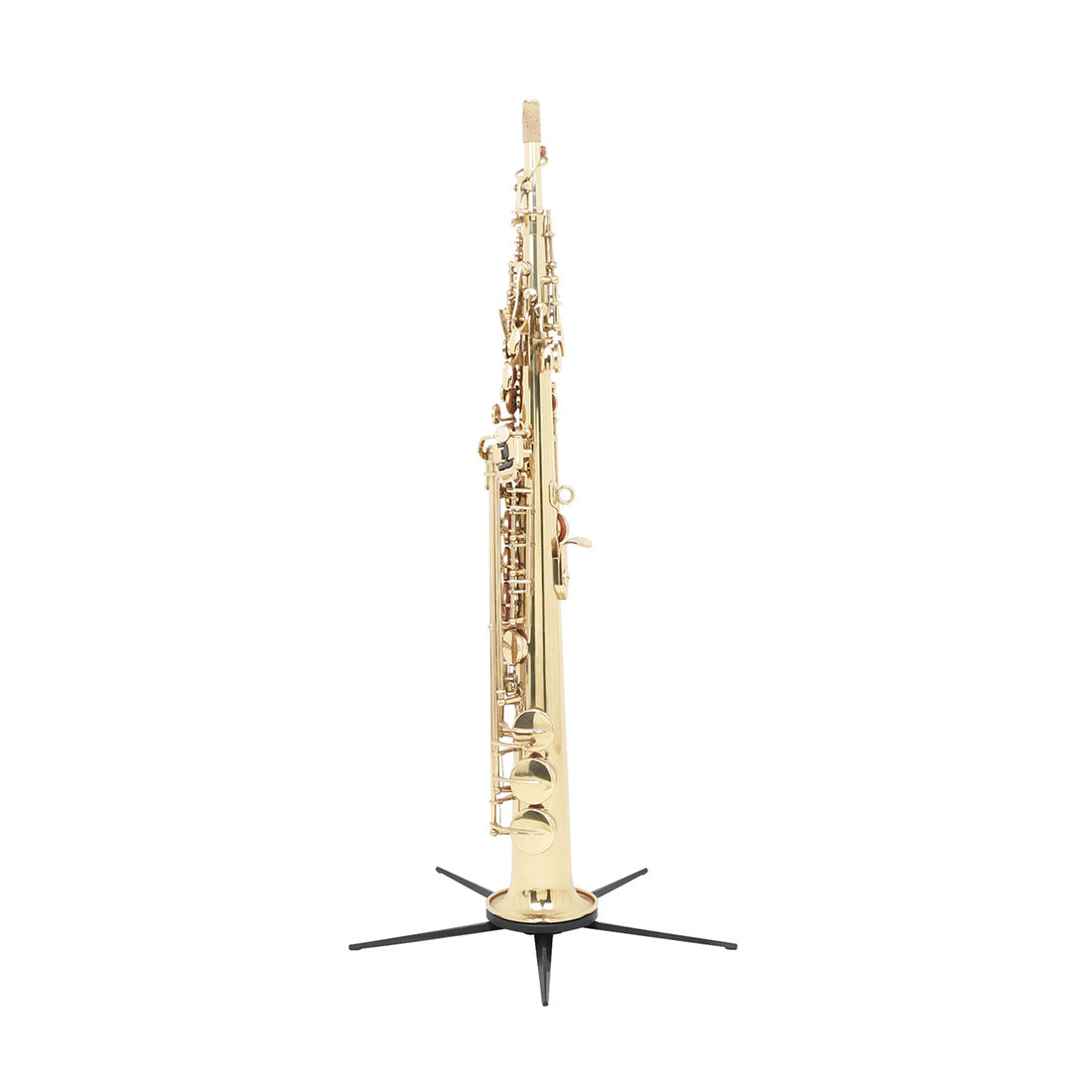 Portable Foldable Soprano Saxophone Stand - 5-Leg Design for Alto and Straight Saxophones