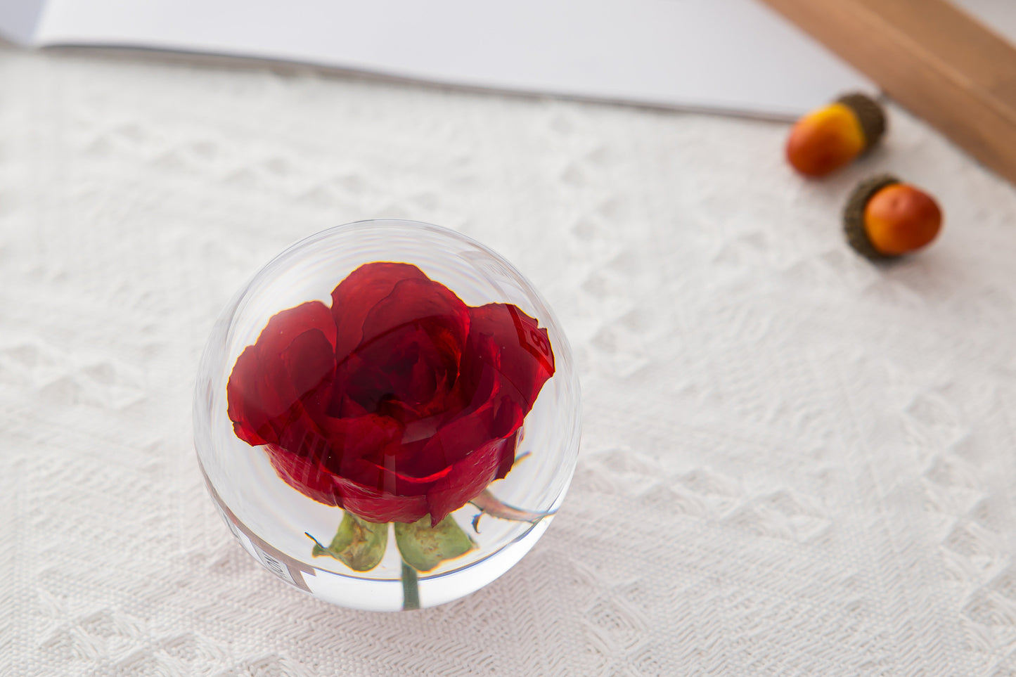 Crystal Ball Ornament – Gift for Christmas, Valentine’s Day & Birthdays