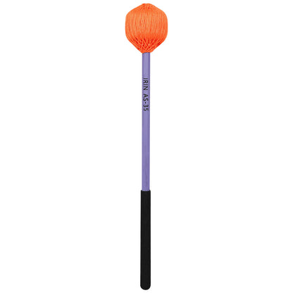Jumbo Percussion Mallets for Marimba/Chimes – 5-Color Non-Slip Wrapped Mallets with Shock-Absorbing Core